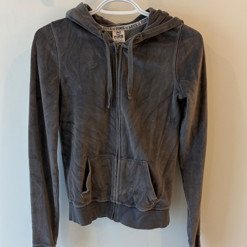 Victoria's Secret Pink Gray Hoodie